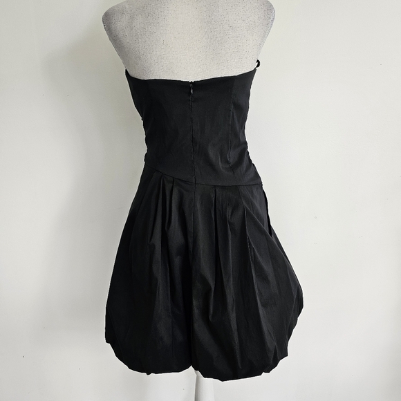 Vintage Betsy & Adam by Linda Bernell Black Bubble Cocktail Dress - Picture 7 of 11